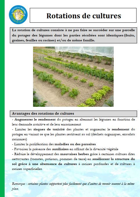 Rotations de cultures