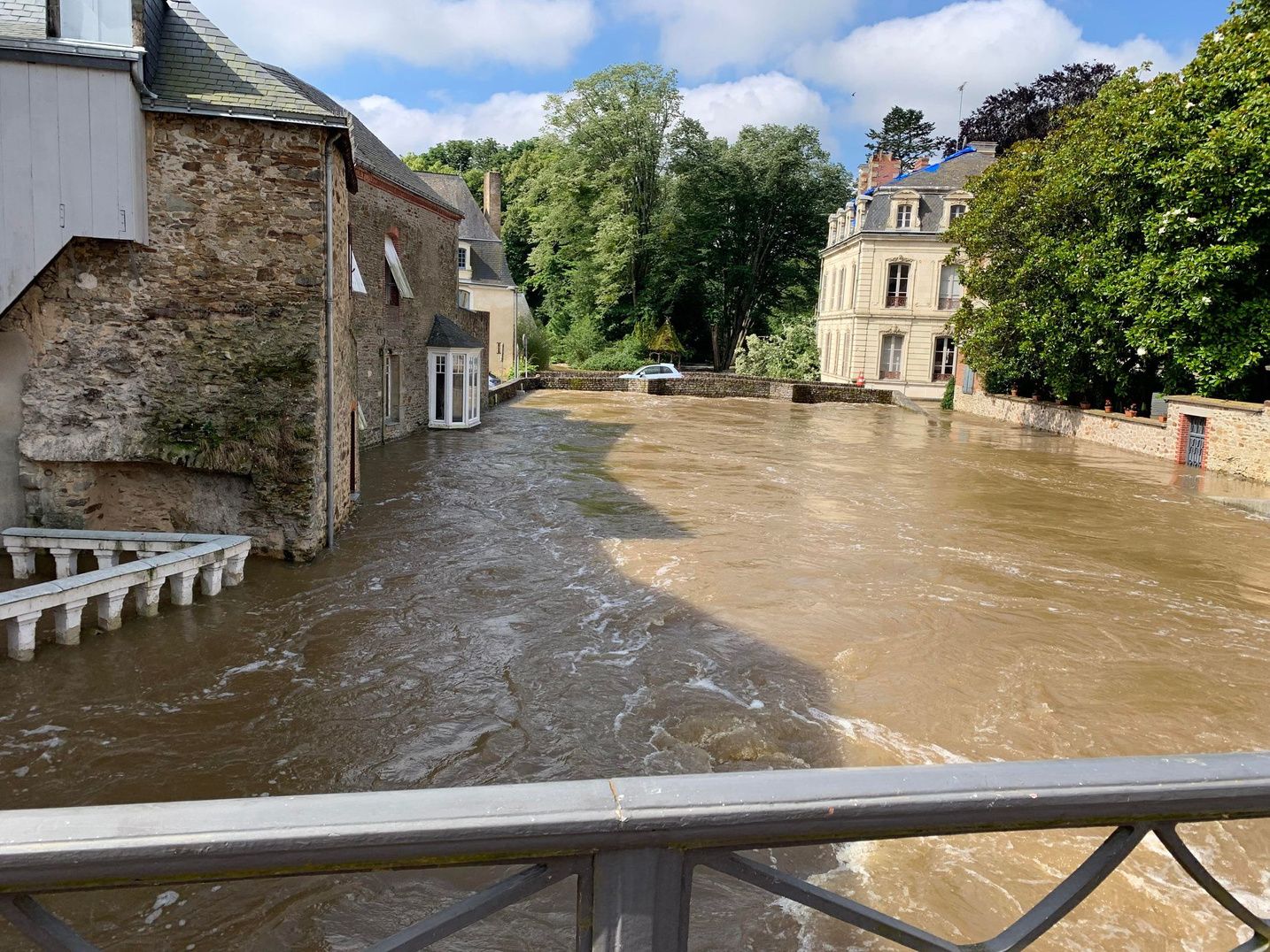 Crue historique de l’Oudon - juin 2024