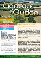 Lettre agricole de l’Oudon N°14