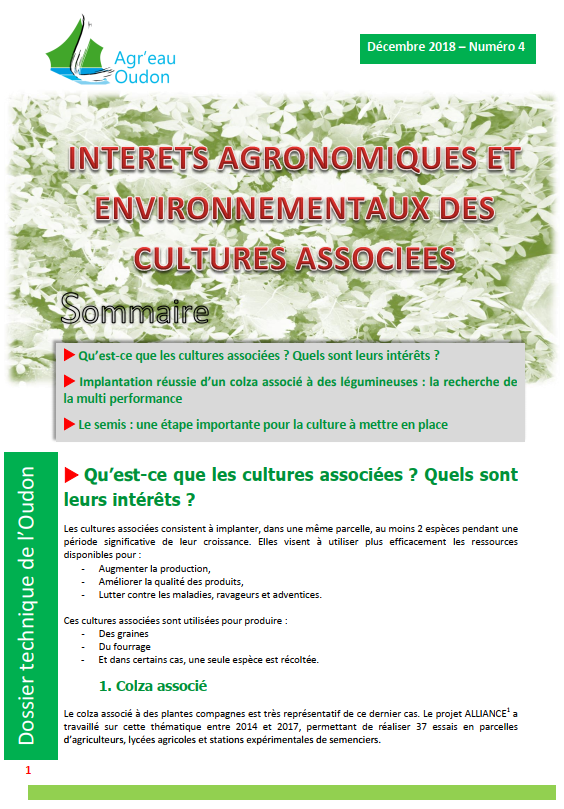 Le dossier technique de l’Oudon n°4