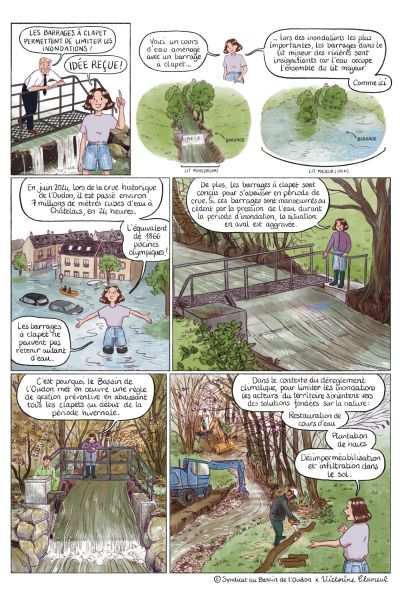 Idée reçue : les barrages à clapet permettent de limiter les inondations !