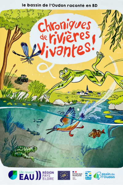 « Chroniques de rivières vivantes » : Le Syndicat du bassin de l&rsquo;Oudon raconté en BD