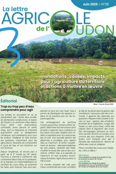 Lettre agricole de l’Oudon n°38