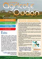 Lettre agricole de l’Oudon N°13