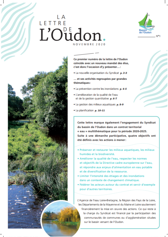 La lettre de l&rsquo;Oudon n°1